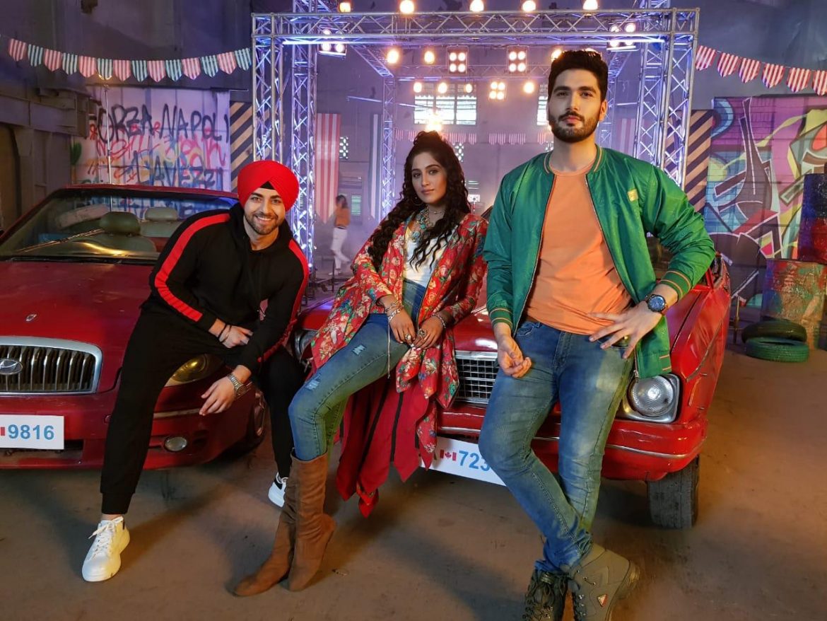 Image _ From L to R_Mahir Pandhi as Rajveer_Varun Toorkey as Kunal Malhotra & Nimrit Kaur Ahluwalia as Seher